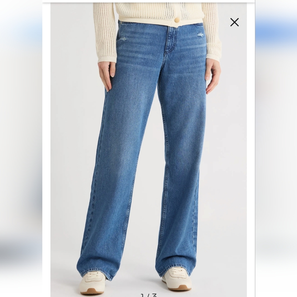 rag & bone Shannon Relaxed Straight-Leg Jeans